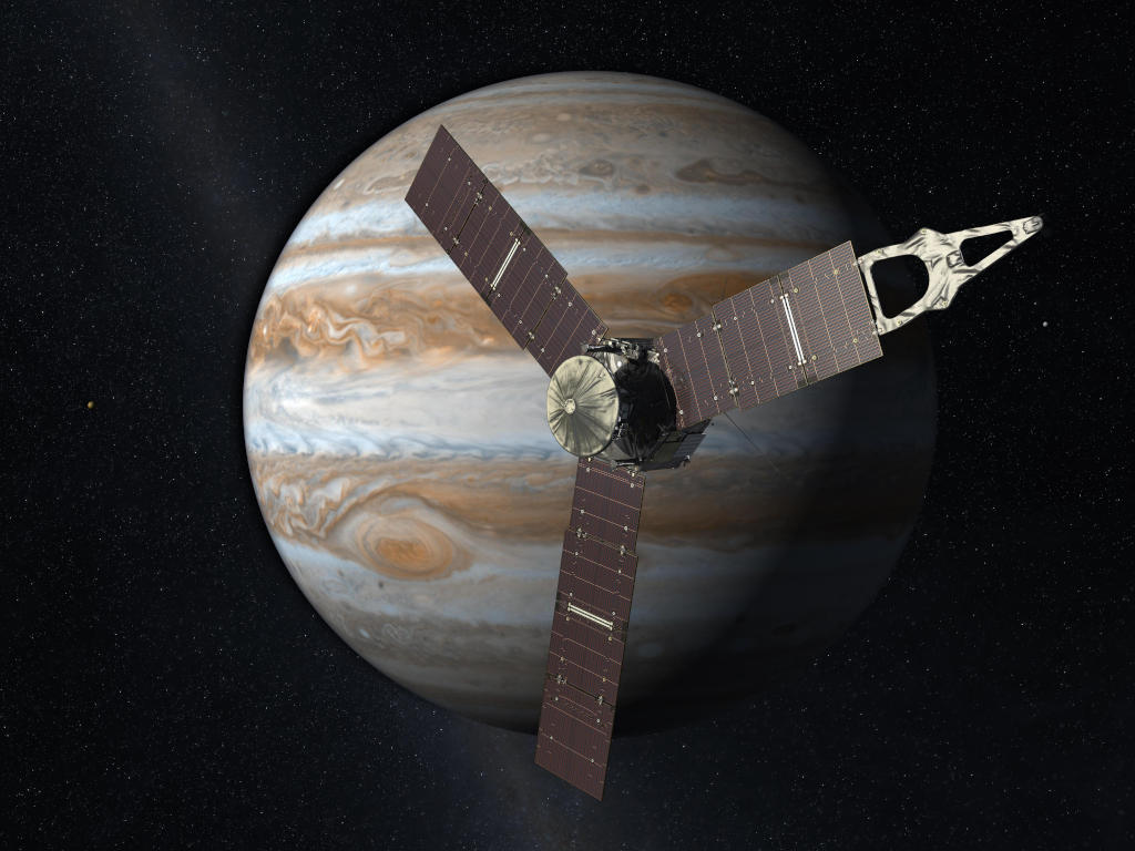 木星探査機「ジュノー」から木星を間近に見る！