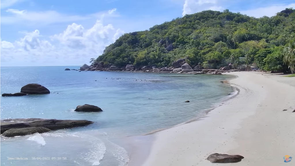 タイのサムイ島のビーチをライブカメラで訪れる！