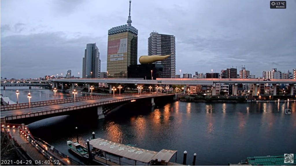 東京の河川の状況をライブカメラで確認する！