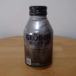 ブラックの缶コーヒーを楽しむ！（GEORGIA BLACK 猿田彦コーヒー監修）