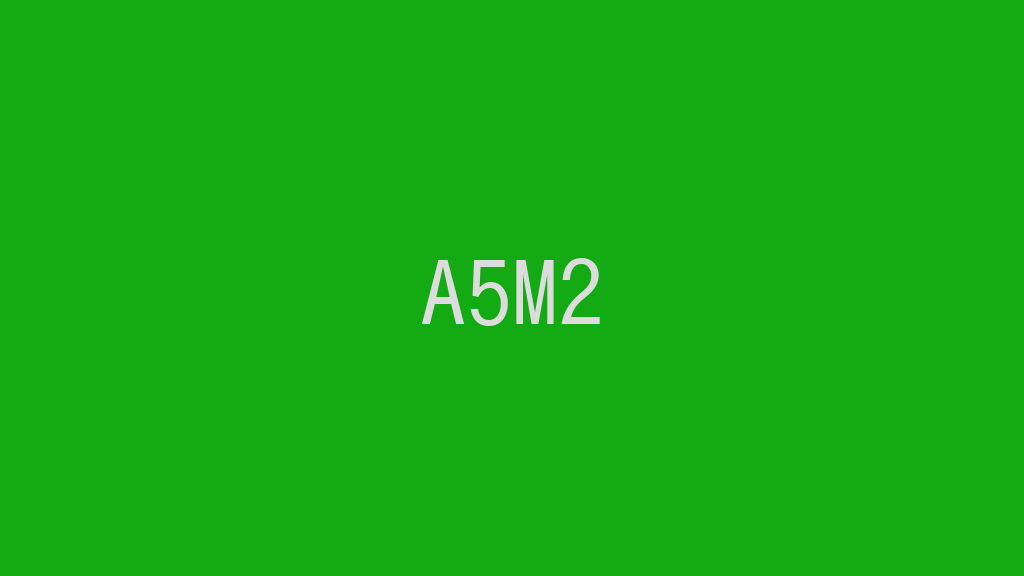 A5M2をインストールする！（Ubuntu Desktop 22.04）