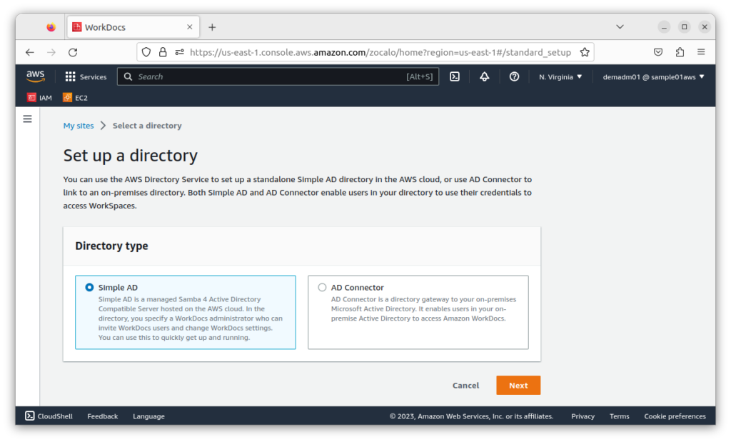 Amazon WorkSpacesでAmazon WorkDocsを使用してファイル共有する！