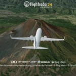 Flightradar24でマウンテンフライトを楽しむ!(富士山)